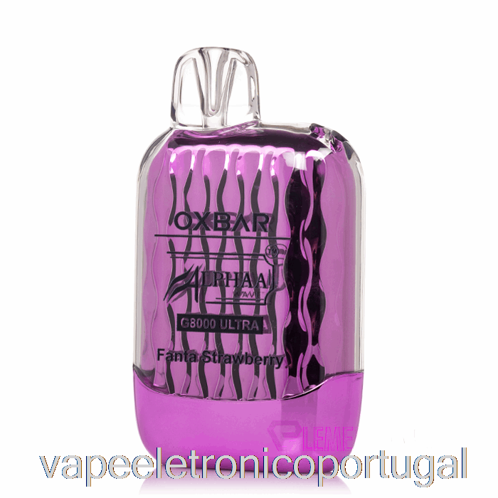 Vape Eletrônico Oxbar X Alpha G8000 Descartável Fanta Morango
